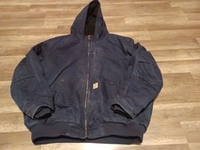 Carhartt Full Swing Active Fleece Lined Workwear 103371 Faded Blue Jacket 3XL