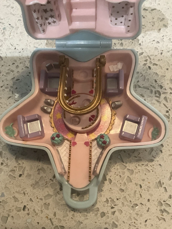 “Rare” Vintage Polly Pocket Fairy Fashion Fun 1992 Bluebird Toy - Image 4 of 4