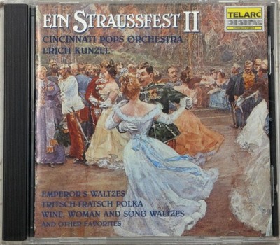 Cincinnati Pops   Ein Straussfest II CD 1993 Classical Telarc Digital