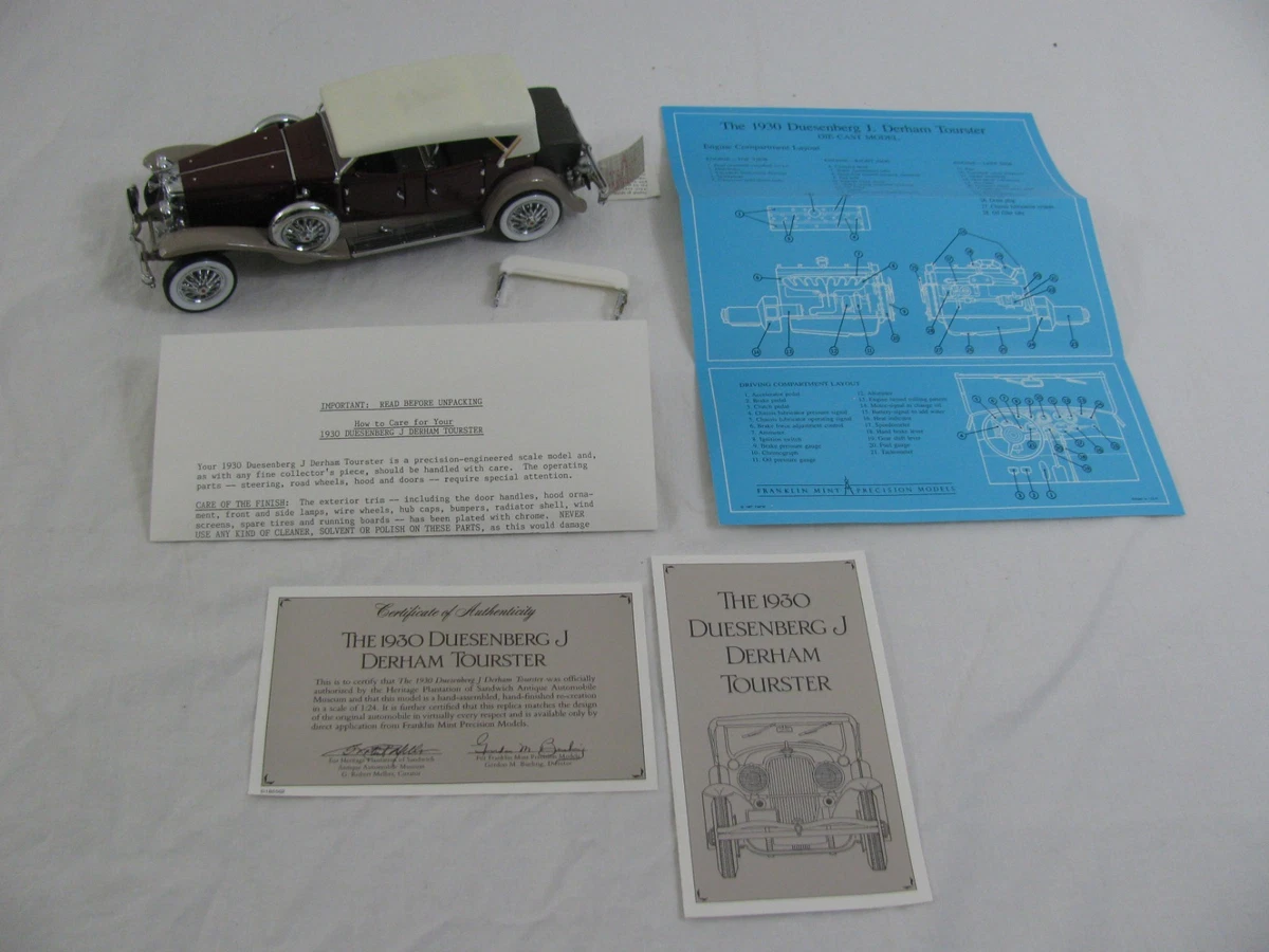 Franklin Mint Duesenberg Cars Vehicles for sale | eBay
