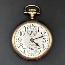 1911 Elgin 391 B.W. Raymond SN: 15940735 16S 21J RR 20Yr GF Pocket Watch