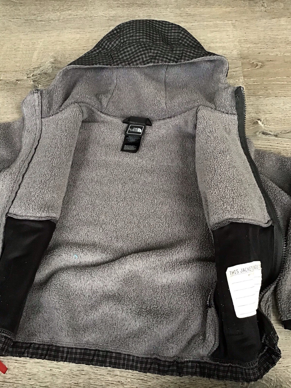 The North Face Denali Porlatec Youth XXS 5 Fleece Jacket Boys Hooded Full Zip thumbnail 6