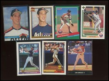 1991-1992 Luis Gonzalez Rookie Cards (7) - Topps Stadium Club - Leaf Gold + More