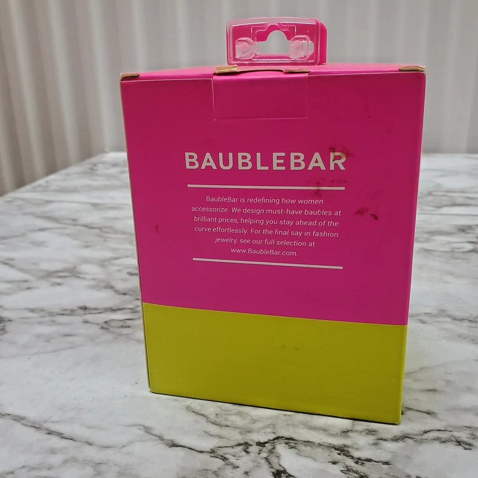 NEW BaubleBar Excellent Sound Bluetooth Speaker Silver  Speaker Factory Sealed  - Image 3 of 4