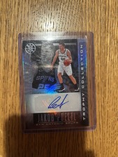 2019-20 Panini Illusions Trophy Collection Signatures #TC-JKP JAKOB POELTL Auto