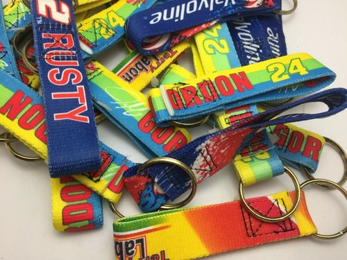 Nascar key rings Vintage Keychain Key Ring Set lot of 10 pc - Picture 6 of 9