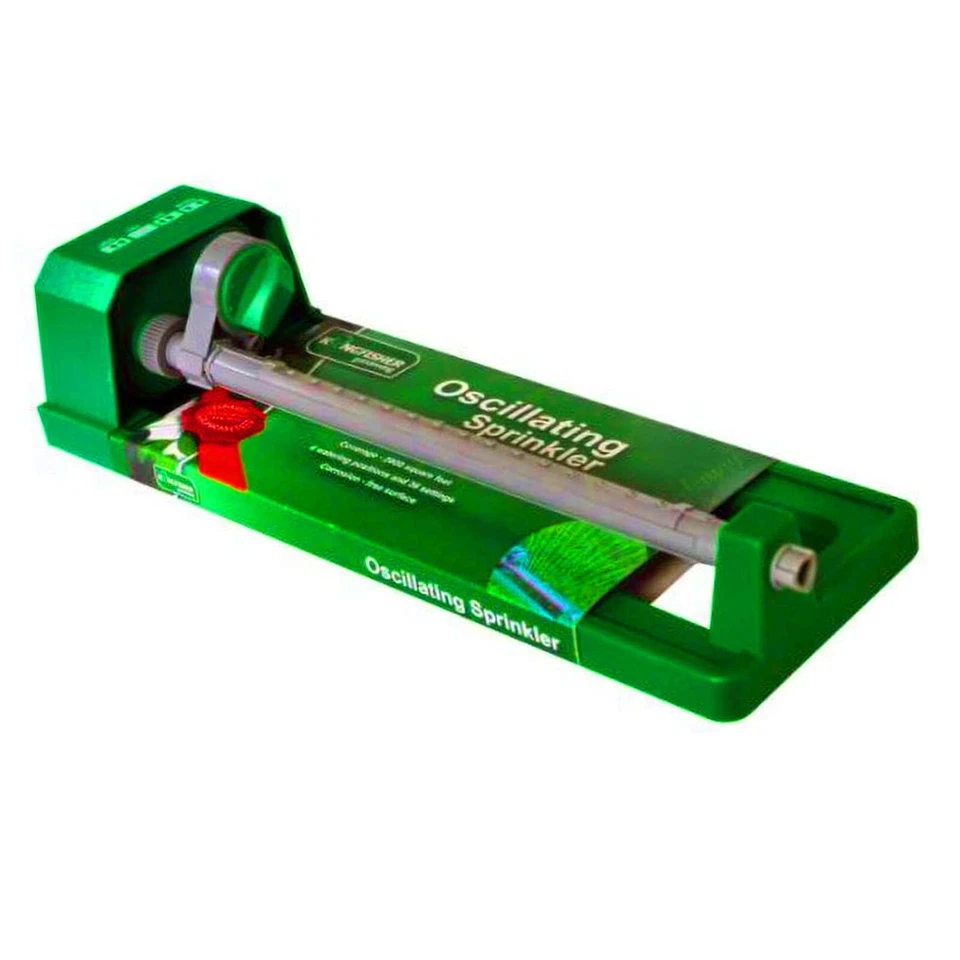 GARDEN SPRINKLER OSCILLATING 4 POSITION WITH 18 HOLES HEAVY DUTY BY KINGFISHER - image 2 of 3