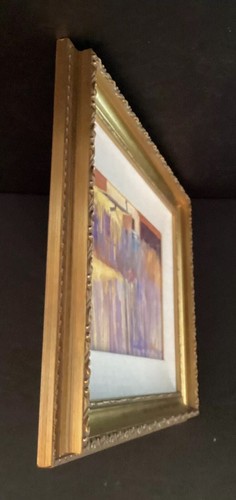 Signed Carol Miller Impressionist Oil Painting Colorado Matted And Framed - Picture 5 of 6