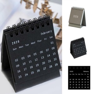 Desk Calendar 2020 01 12 Monthly Desk Top Flip Calendar Stand Up