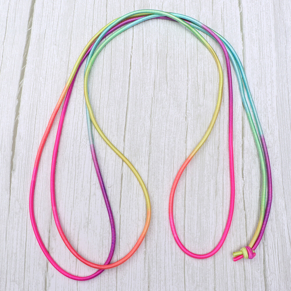 2pcs Rubber Band Skipping Rope Skipping Elastic Rope Chinese Fitness