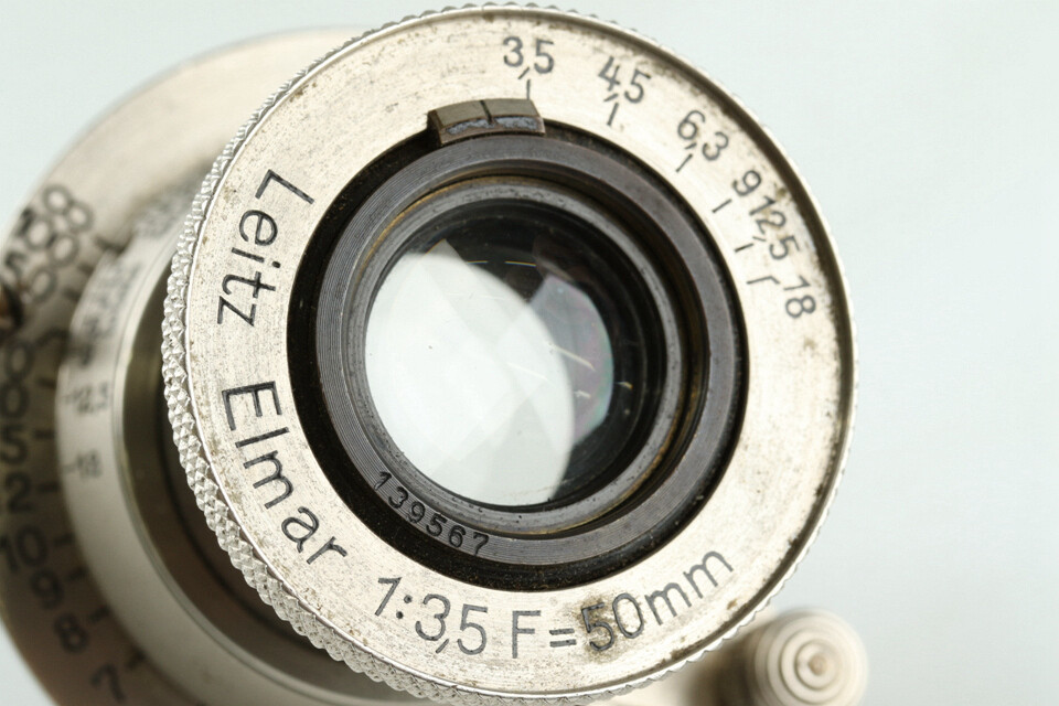 Leica Leitz Elmar 50mm F/3.5 Lens for Leica L39 #39221 C2 | eBay
