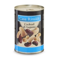 Casa Rinaldi Mieszanka fasoli w puszce 400g Waga ociekacza 240g