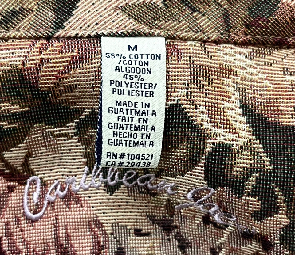 JT-21 - Caribbean Joe женщин тропический коричневый блейзер куртка, M (бесплатная доставка) - Изображение 2 из 4