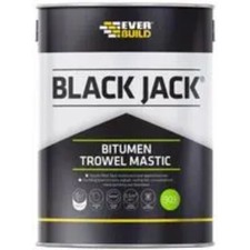 Everbuild 903 Black Bitumen Trowel Mastic 1L