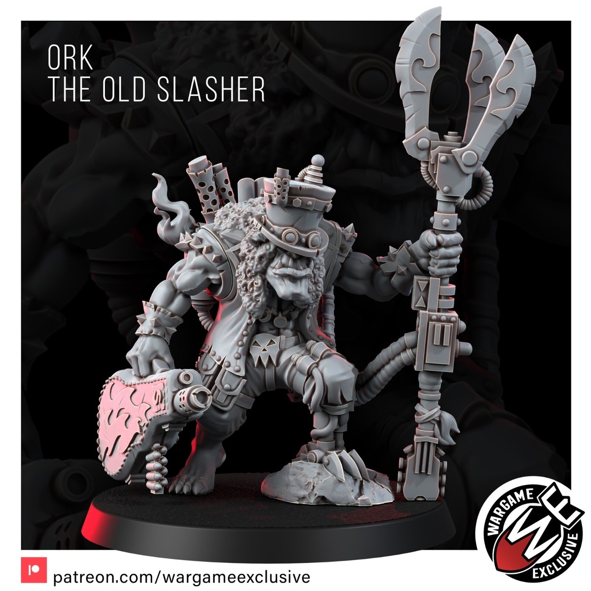 Ork The Old Slasher Wargame Exclusive Flash Gitz Snaggas Rokker