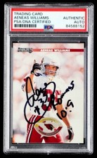 Aeneas Williams Signed 1996 Donruss #12 (PSA) - A