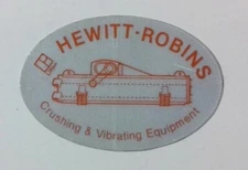 Vintage Litton Hewitt- Robbins RE&C Engineers Co Coal Mining Sticker Decal
