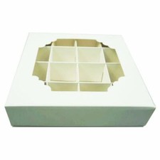 Empty Pick & Mix Sweet Boxes with clear window display ideal for gifting 🎁