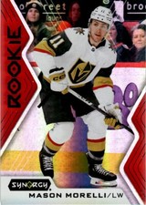 2024-25 Upper Deck Synergy Red Parallel - Rookie Mason Morelli Rookie Vegas