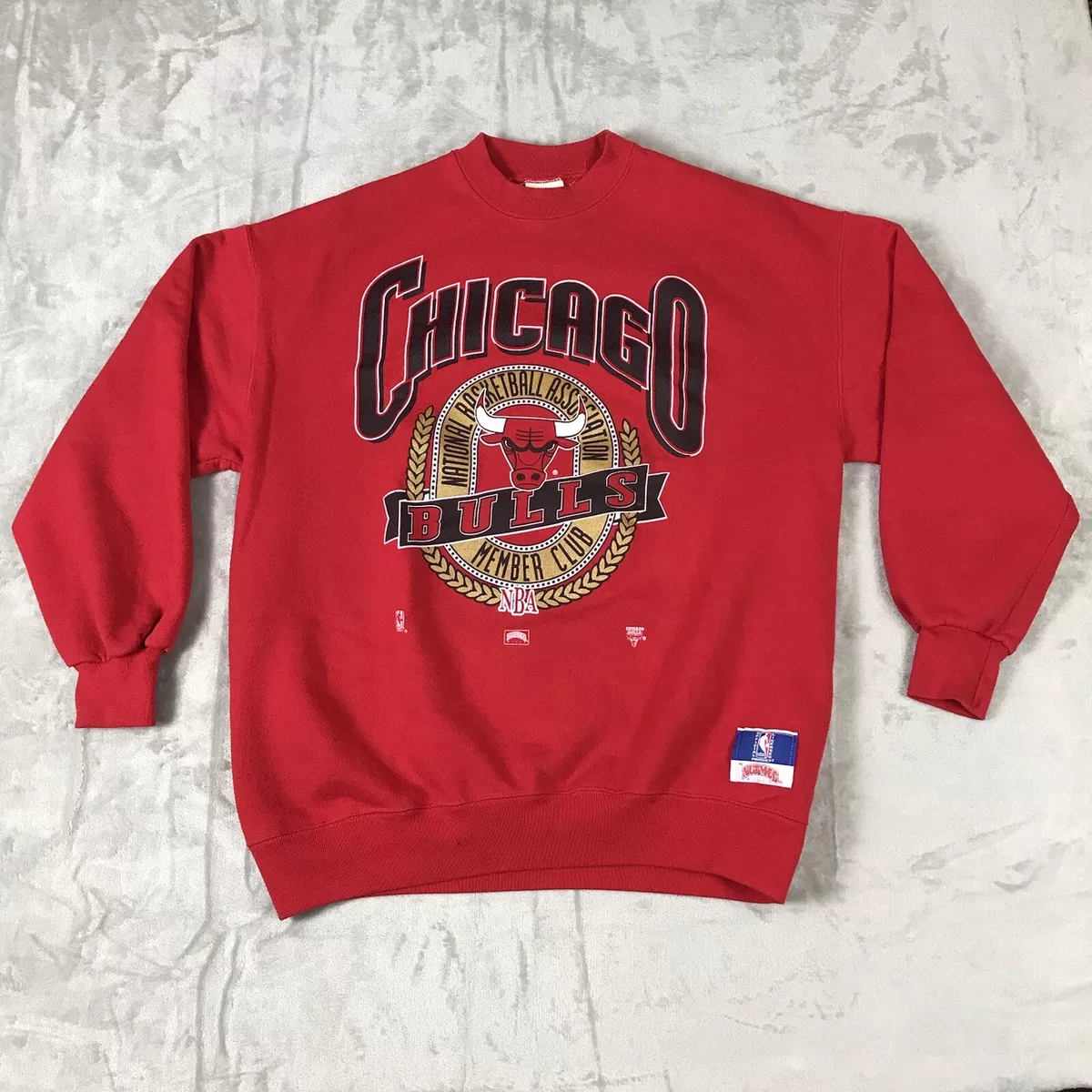 Chicago Bulls Retro Crew Neck Sweatshirt