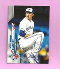 2020 Topps 582 Montgomery Club Foil Stamp #642 Ryan Borucki Toronto Blue Jays