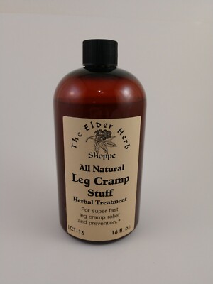  Leg Cramp Stuff Herbal Tonic - 16 oz. Liquid - All Natural No Fillers