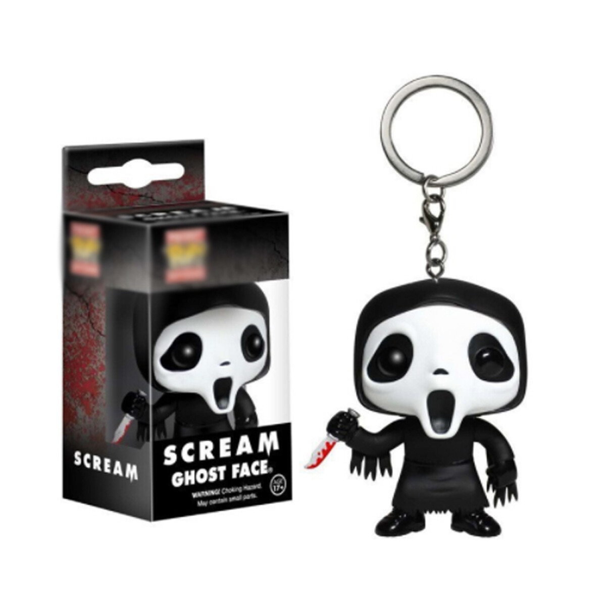 Funko Pop Scream vinyl figure ghostface keychain black monster
