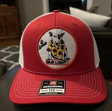 Bud Light Spuds MacKenzie Hat Richardson 112 Cap Vintage Style