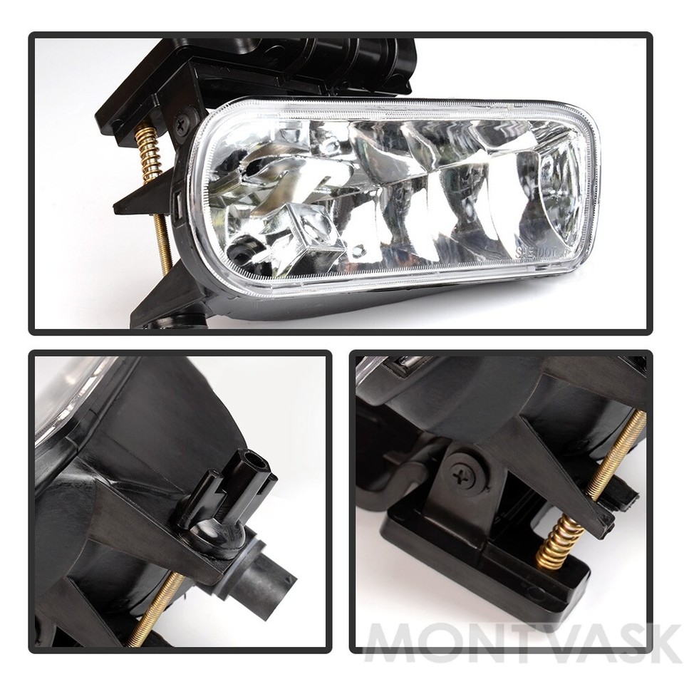 Buy 99-02 CHEVY SILVERADO/TAHOE SMOKE FOG LIGHTS LAMPS PAIR In Los - Foto 4