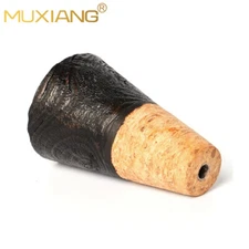 MUXIANG Meerschaum Coloring Bowl Briar Bowl Fo Meerschaum Pipe Sandblasted Black