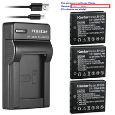 Kastar Battery Slim USB Charger for Leica BP-DC8 Leica X1 X2 Digital Camera