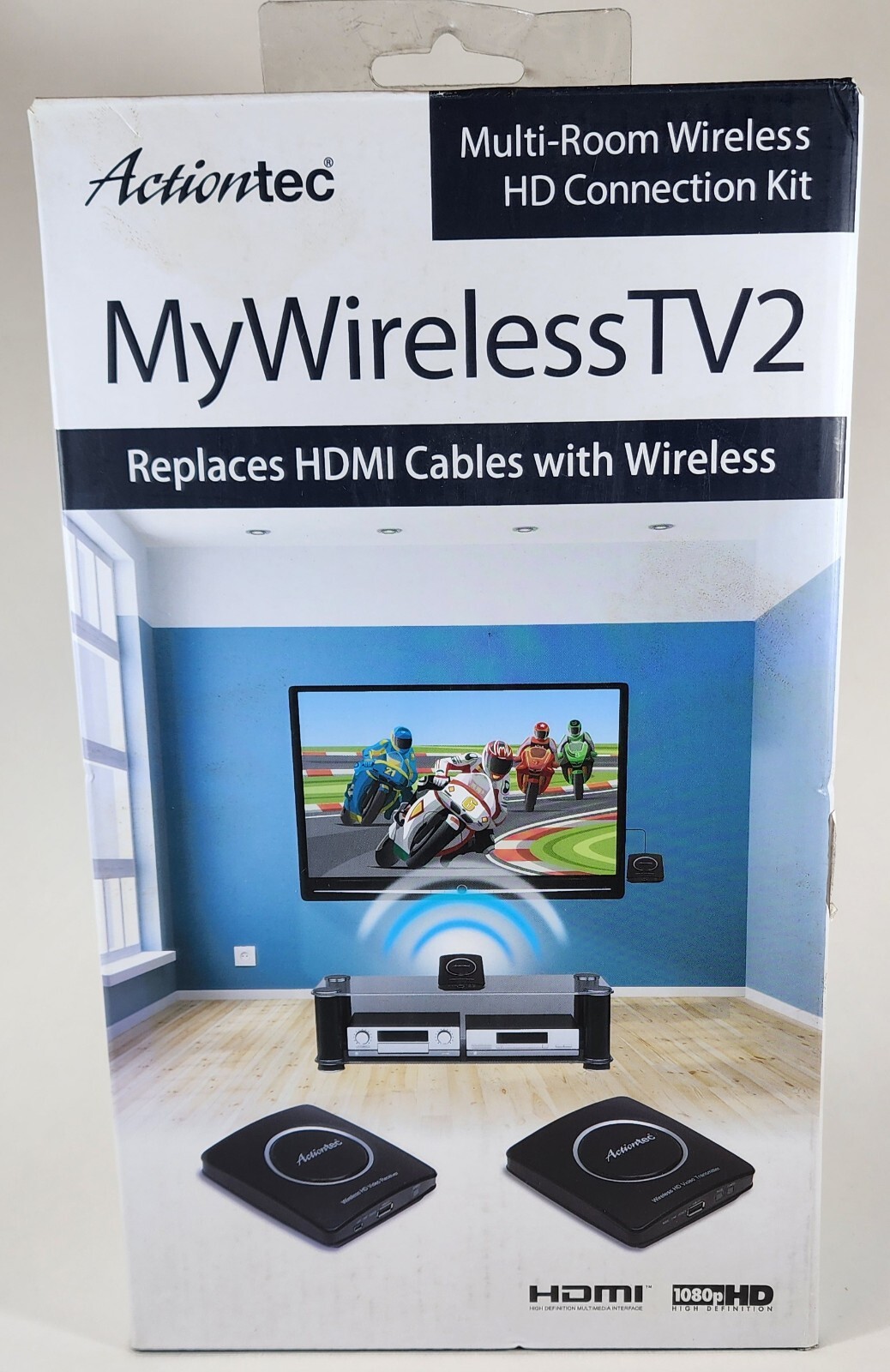 ACTIONTEC My Wireless TV 2 Multi-Room Wireless HD Connection Kit New