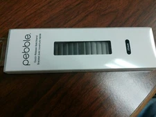 Original Pebble Time Watchband 22mm Stainless ** Dark Gray color**  Model 51122