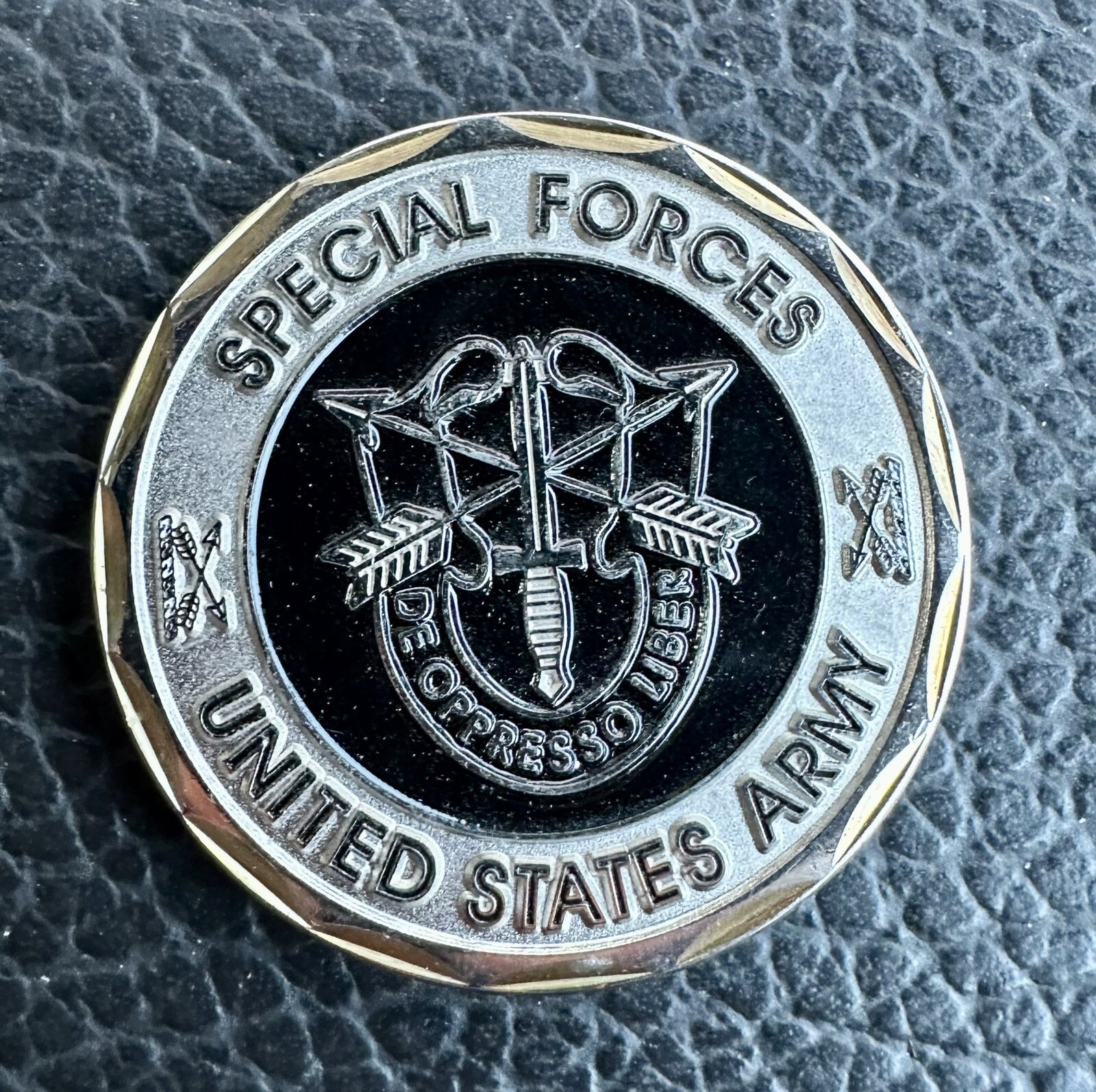 US Army Green Beret Special Forces Premium Challenge Coin  