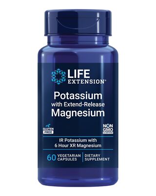 	Life Extension Potassium with Extend-Release Magnesium 60 Vegetarian Capsules	