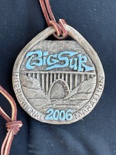 2006 Big Sur International Marathon Finishers Ceramic Medal