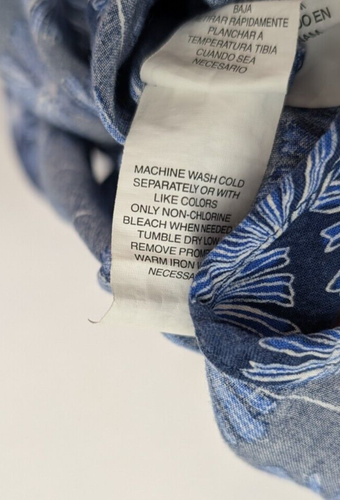 Children's Place Girl's Romper Size L 10-12 Blue Floral Print - Picture 12 of 16