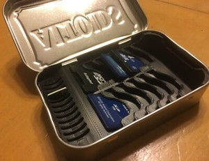 Altoids Tin SD & Micro SD Card Holder Insert & Tin Included - Red & Black