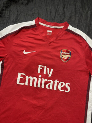 Tomas Rosicky #8 ARSENAL LONDON away shirt jersey NIKE 2008-2010