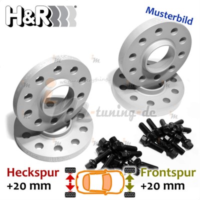 H&R Spurplatten VA, HA 20mm für Mercedes-Benz E-Klasse T-Model S211 :: 03 >> 09