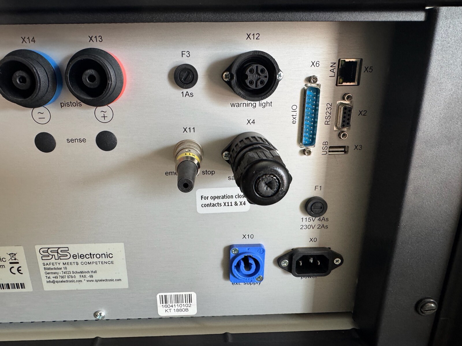 SPS KT1880B | Sicherheitsprüfgerät Multitester VDE Normen Prüfgerät  – Bild 3
