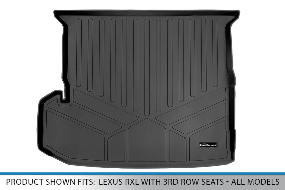 SMARTLINER Custom Fit Cargo Trunk Liner Mat OEM 2018-2022 Lexus RX350L RX450hL Foto 3 de 4