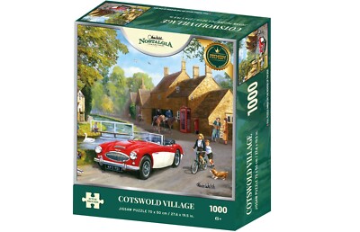 Kevin Walsh Nostalgie - Cotswold Village 1000 Teile Puzzle