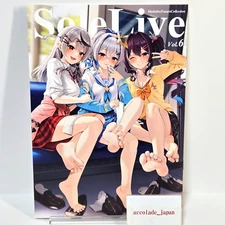 Sole Live 6 Hololive Barefoot Art Book Casino Dicebomb B5/28P Doujinshi C105