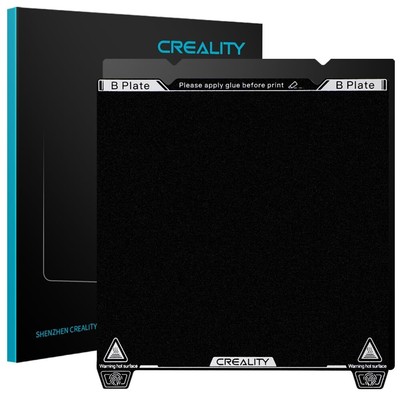 Creality K1 Max PEI Build Plate Kit Flexible Spring Steel Platform 315 * 310mm
