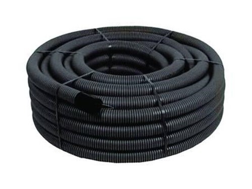 Tuyau Corrugué Rouge Double Paroi - 50 Mm - Neuf Pour Ventilation Ou Gainage