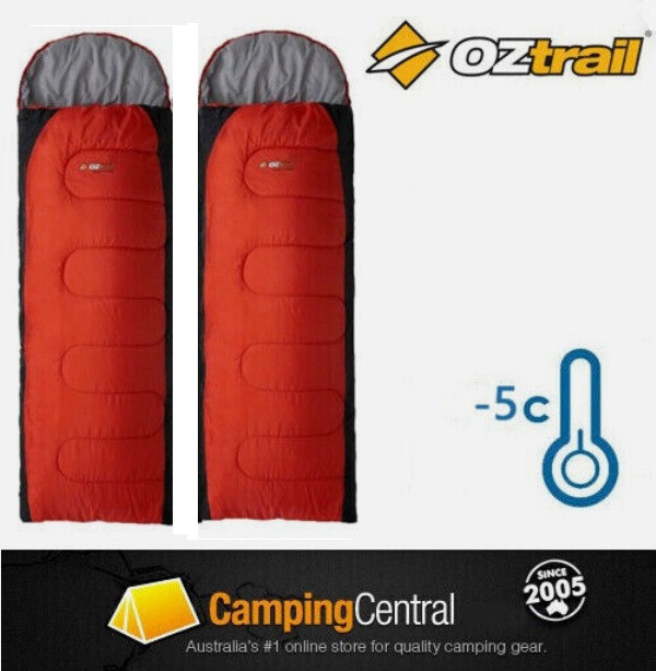 x OZTRAIL BLAXLAND JUMBO -5 C Sleeping Bag 240 x 90cm - Main Image