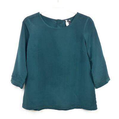 VERO MODA Bluse Blouse Blusenshirt Shirt  Grün Gr. S 36