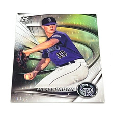 2022 Bowman Platinum Baseball McCade Brown Ice Parallel Top Prospects #TOP-36