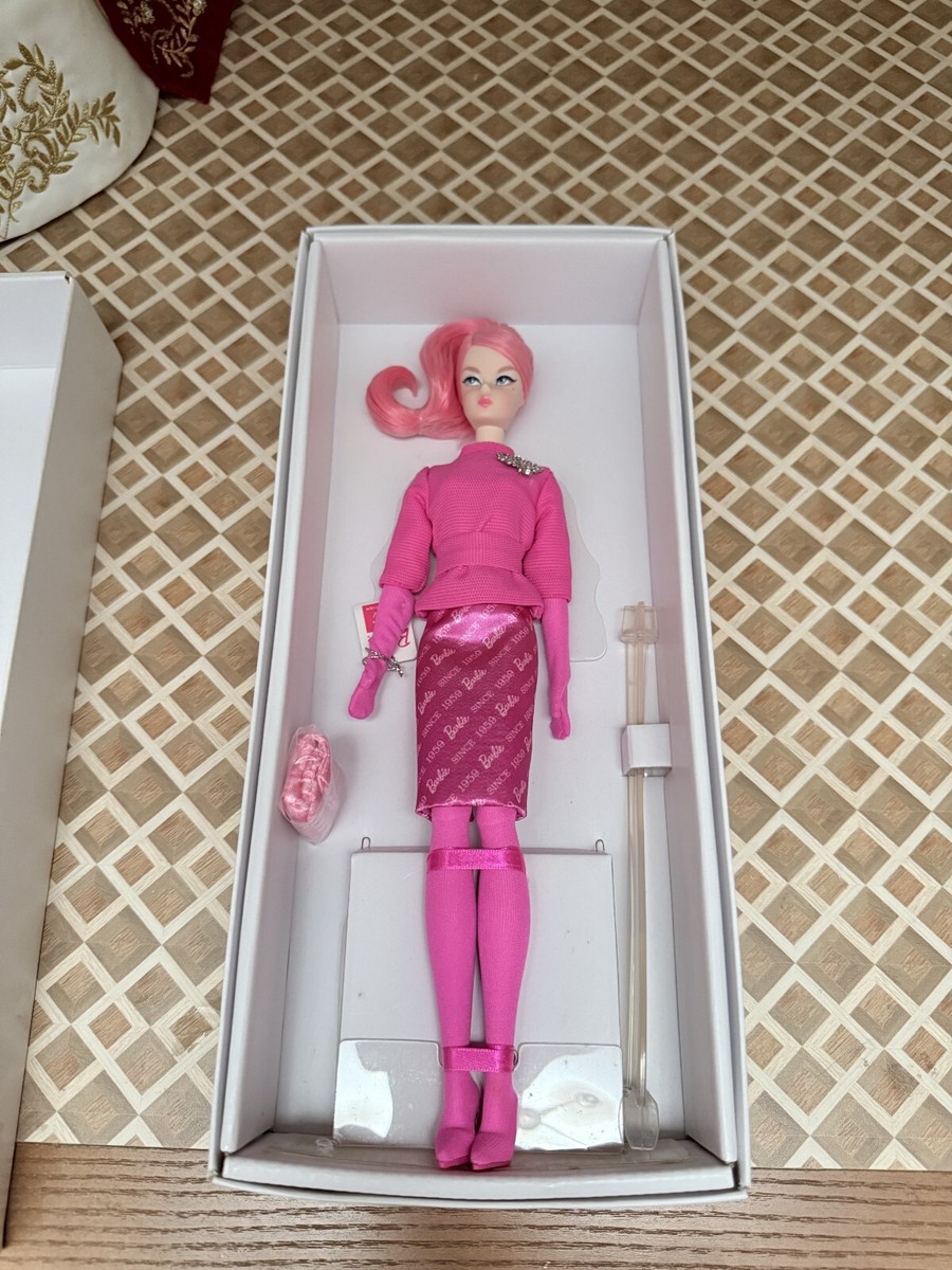 barbie fashion model collection silkstone proudly pink doll | eBay